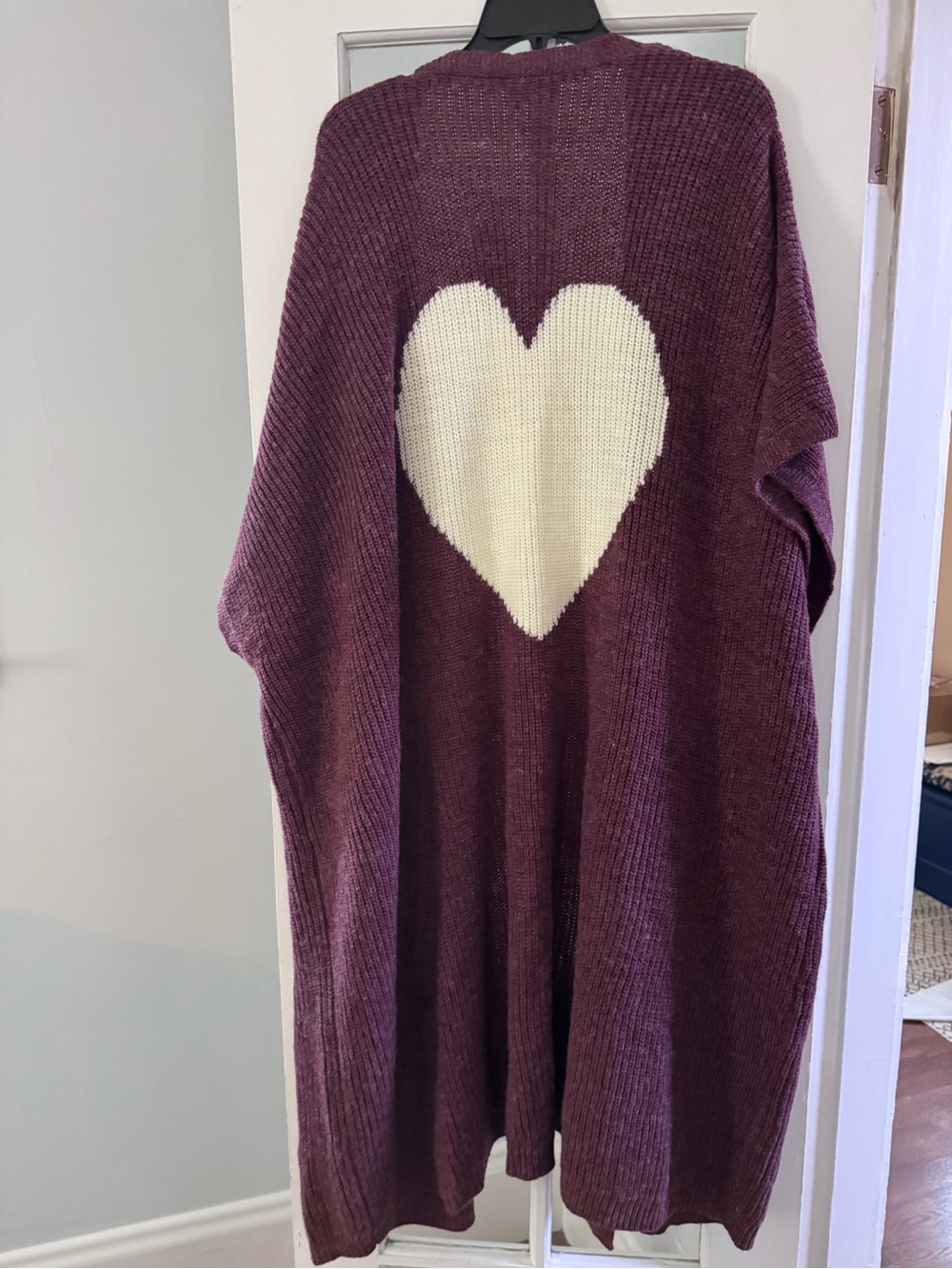 NWT! Easel Love in Every Stitch Cardigan 3x